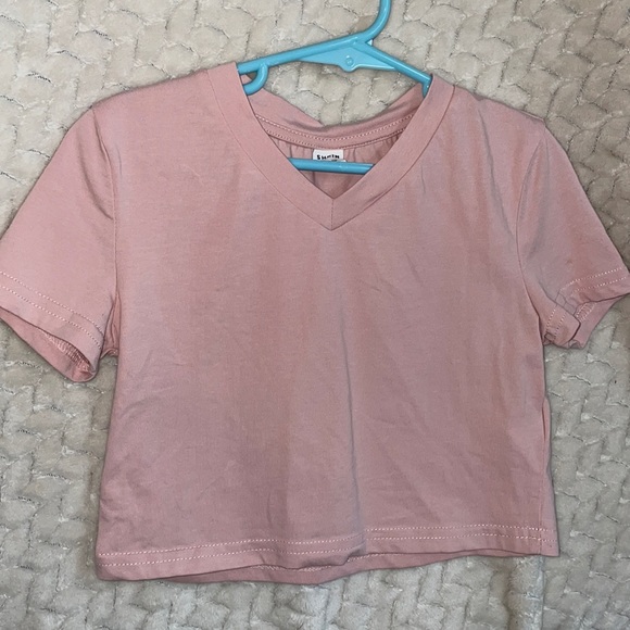 SHEIN Other - Girls Shein Light Pink Crop Top